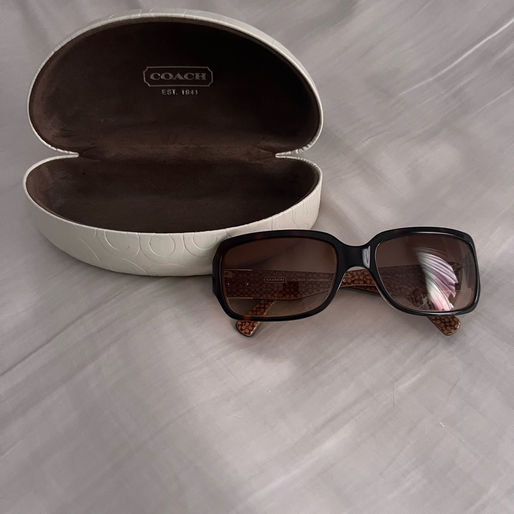 Coach Black and Brown Sunglasses Classic and Contemporary Styles